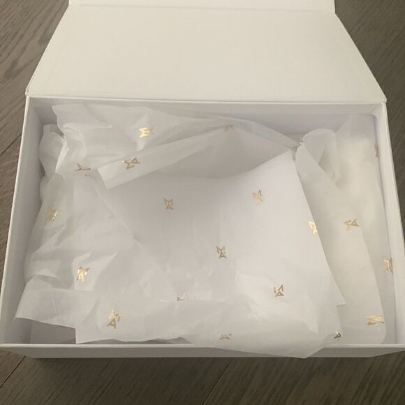 Amina Muaddi Empty Replacement Magnetic Close Shoe Heels Gift Box 12”x8”x4.5” - Picture 8 of 9